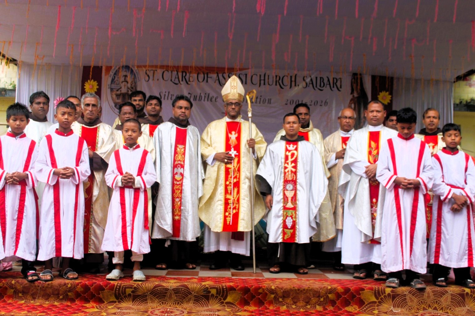 St. Clare of Assisi Parish, Salbari Celebrates Silver Jubilee